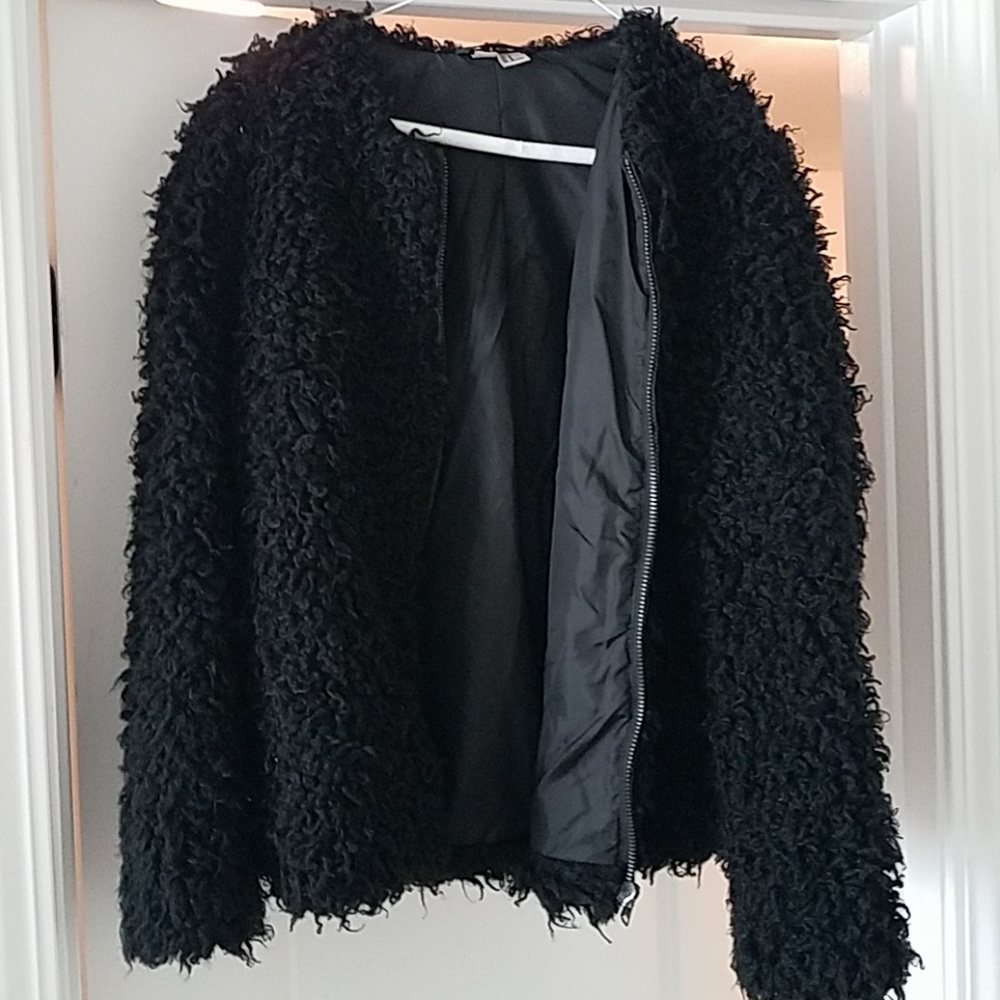 Fluffy jacket